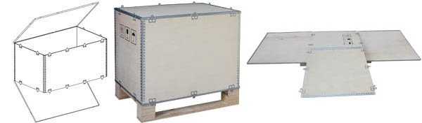 Mpak-K plywood box