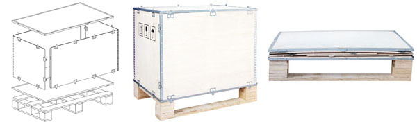 Mpak-L plywood box